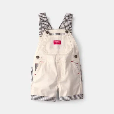 Oshkosh Baby Boys Shortalls In Neutral