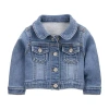Oshkosh Baby Girls Denim Lightweight Softshell Jacket In Blue