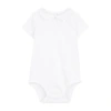 Oshkosh Baby Girls Short Sleeve Bodysuit In White