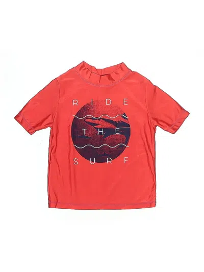 Pre-owned Oshkosh B'gosh Kids' Active T-shirt In Red