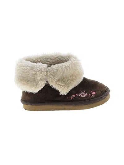 Pre-owned Oshkosh B'gosh Kids' Ankle Boots In Brown