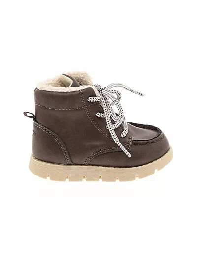 Pre-owned Oshkosh B'gosh Kids' Ankle Boots In Brown