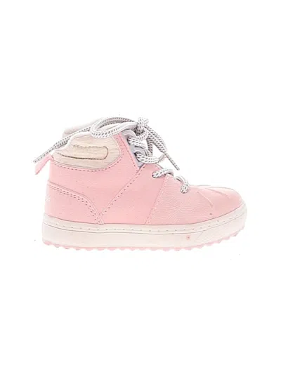 Pre-owned Oshkosh B'gosh Kids' Ankle Boots In Pink