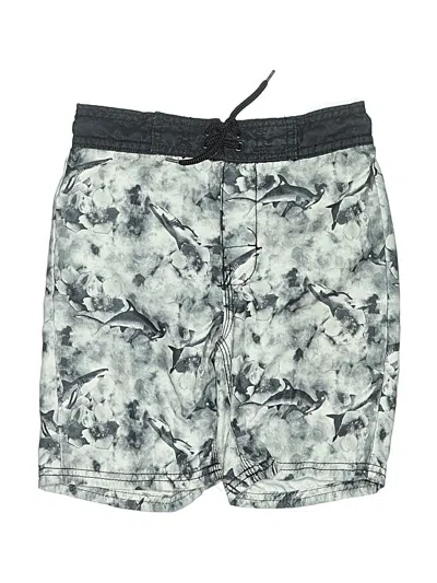 Pre-owned Oshkosh B'gosh Kids' Board Shorts In Gray