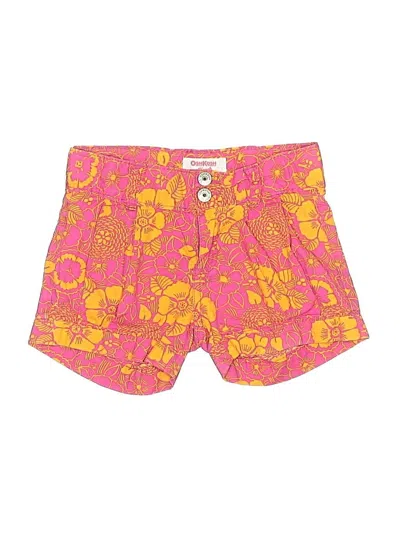 Pre-owned Oshkosh B'gosh Kids' Board Shorts In Pink