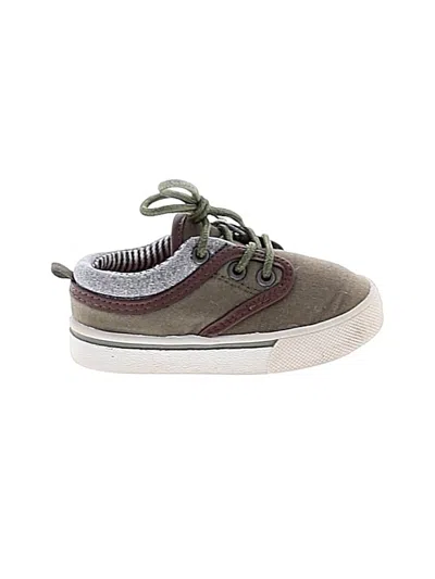 Pre-owned Oshkosh B'gosh Kids' Booties In Gray