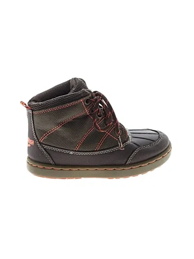 Pre-owned Oshkosh B'gosh Kids' Boots In Black