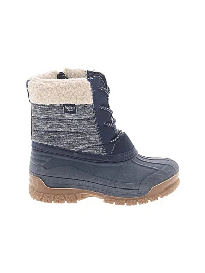 Pre-owned Oshkosh B'gosh Kids' Boots In Blue