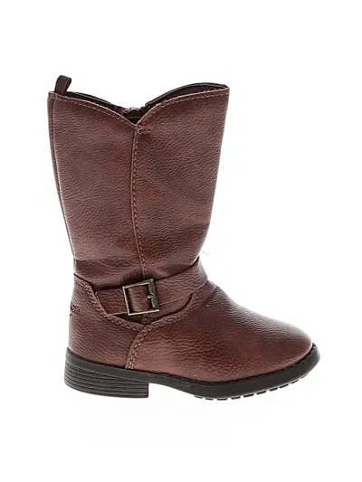 Pre-owned Oshkosh B'gosh Kids' Boots In Brown