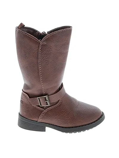 Pre-owned Oshkosh B'gosh Kids' Boots In Brown
