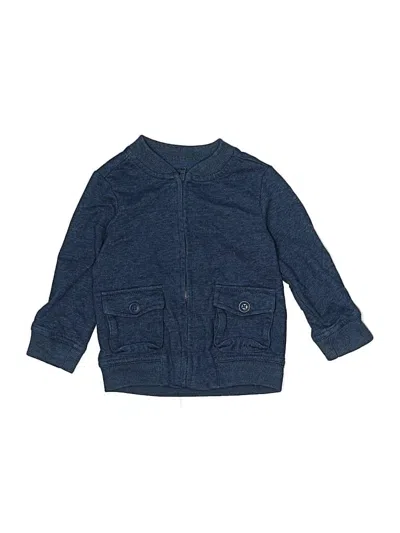 Pre-owned Oshkosh B'gosh Kids' Cardigan Sweater In Blue