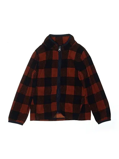 Pre-owned Oshkosh B'gosh Kids' Cardigan Sweater In Brown