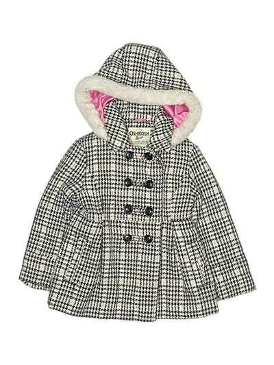Pre-owned Oshkosh B'gosh Kids' Coat In Gray