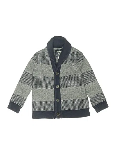 Pre-owned Oshkosh B'gosh Kids' Coat In Gray