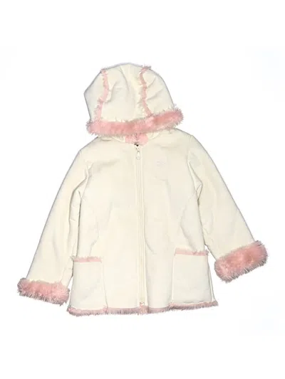 Pre-owned Oshkosh B'gosh Kids' Coat In Ivory