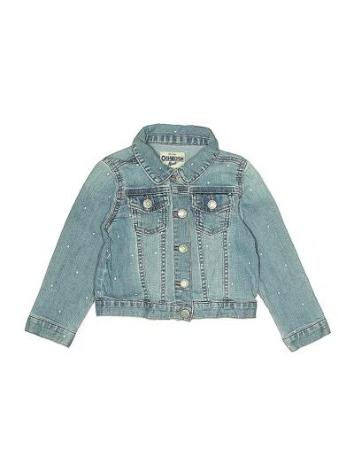 Pre-owned Oshkosh B'gosh Kids' Denim Jacket In Blue