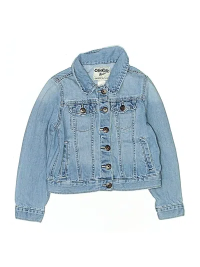 Pre-owned Oshkosh B'gosh Kids' Denim Jacket In Blue