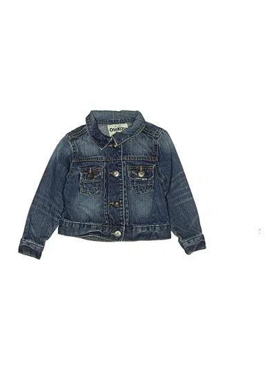 Pre-owned Oshkosh B'gosh Kids' Denim Jacket In Blue