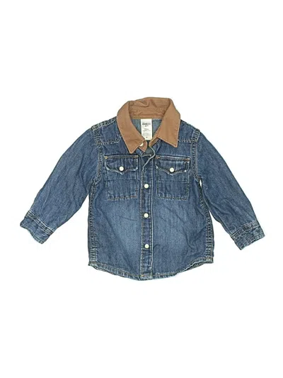 Pre-owned Oshkosh B'gosh Babies' Denim Jacket In Blue