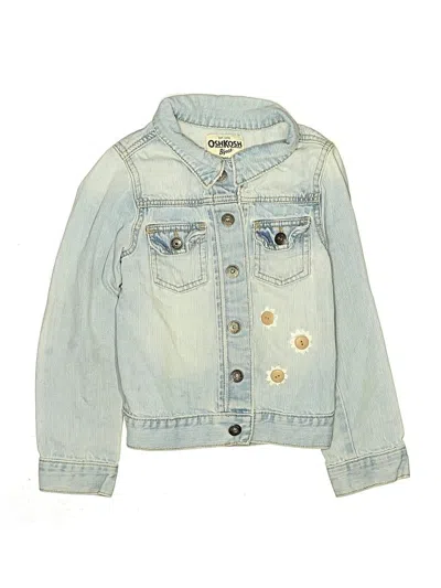 Pre-owned Oshkosh B'gosh Kids' Denim Jacket In Blue