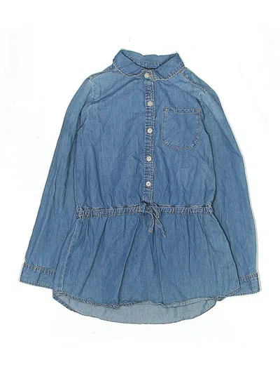 Pre-owned Oshkosh B'gosh Kids' Dress In Blue