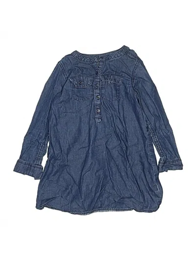 Pre-owned Oshkosh B'gosh Kids' Dress In Blue