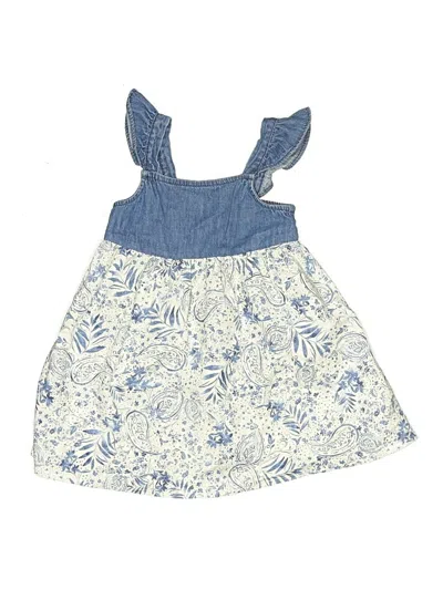 Pre-owned Oshkosh B'gosh Kids' Dress In Blue