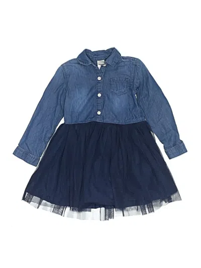 Pre-owned Oshkosh B'gosh Kids' Dress In Blue