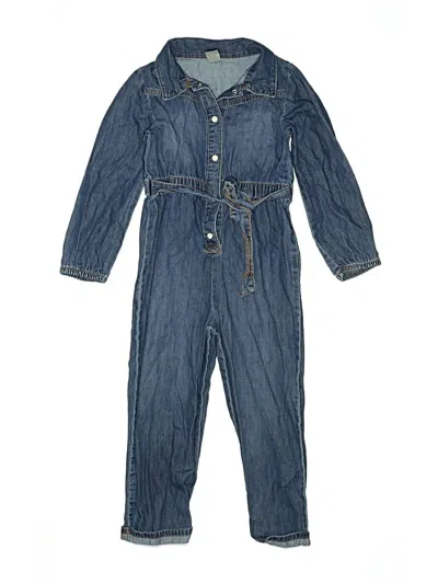 Pre-owned Oshkosh B'gosh Kids' Dress In Blue