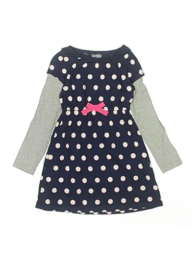Pre-owned Oshkosh B'gosh Kids' Dress In Gray