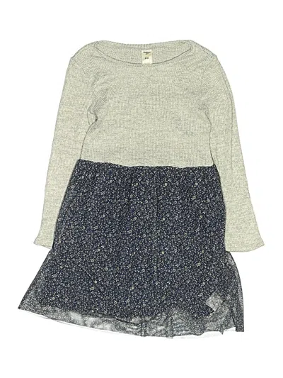 Pre-owned Oshkosh B'gosh Kids' Dress In Gray