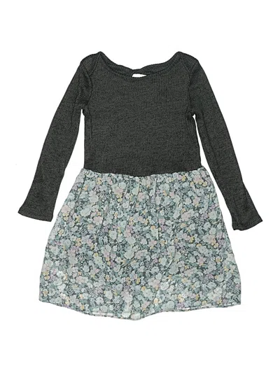 Pre-owned Oshkosh B'gosh Kids' Dress In Gray