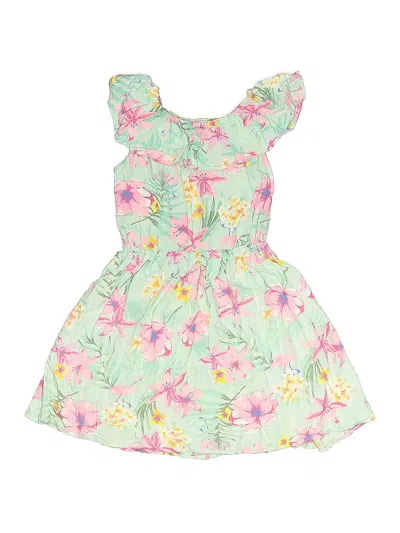 Pre-owned Oshkosh B'gosh Kids' Dress In Green