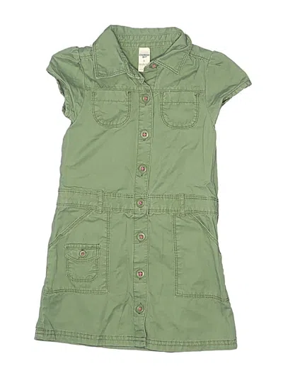 Pre-owned Oshkosh B'gosh Kids' Dress In Green