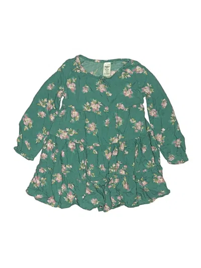 Pre-owned Oshkosh B'gosh Kids' Dress In Green