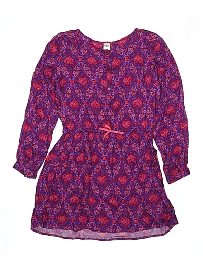 Pre-owned Oshkosh B'gosh Kids' Dress In Purple