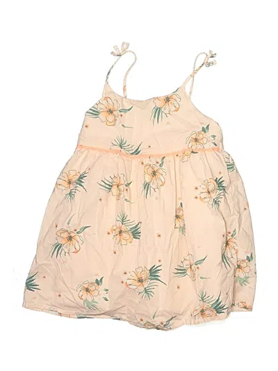Pre-owned Oshkosh B'gosh Kids' Dress In Tan