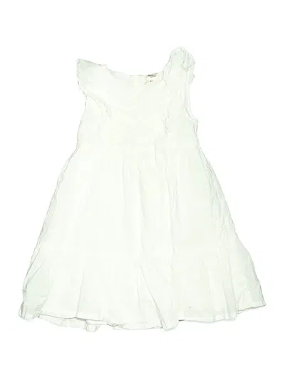 Pre-owned Oshkosh B'gosh Kids' Dress In White