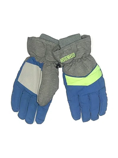 Pre-owned Oshkosh B'gosh Kids' Gloves In Blue