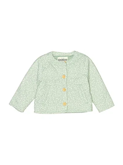 Pre-owned Oshkosh B'gosh Babies' Jacket In Green