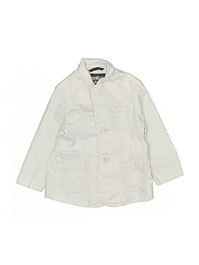 Pre-owned Oshkosh B'gosh Babies' Jacket In Ivory