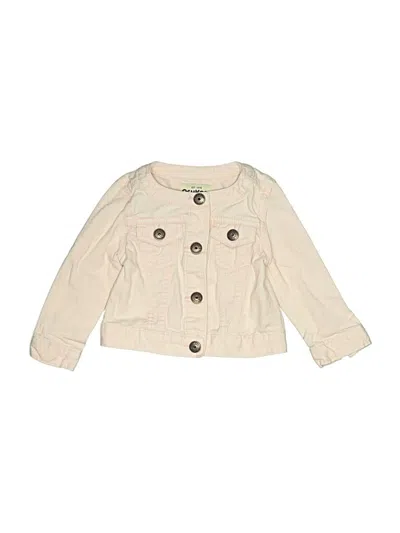 Pre-owned Oshkosh B'gosh Kids' Jacket In White