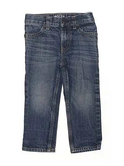 Pre-owned Oshkosh B'gosh Kids' Jeans In Blue