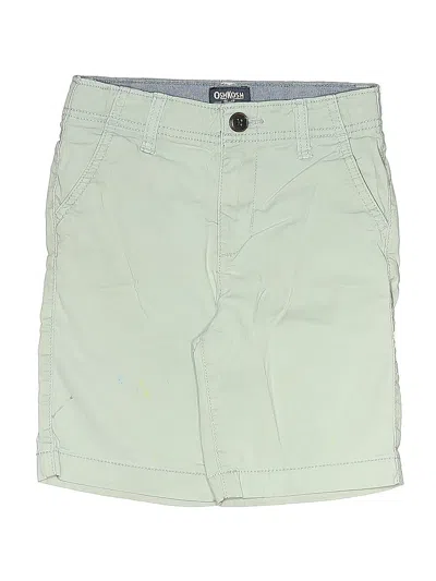 Pre-owned Oshkosh B'gosh Kids' Khaki Shorts In Green
