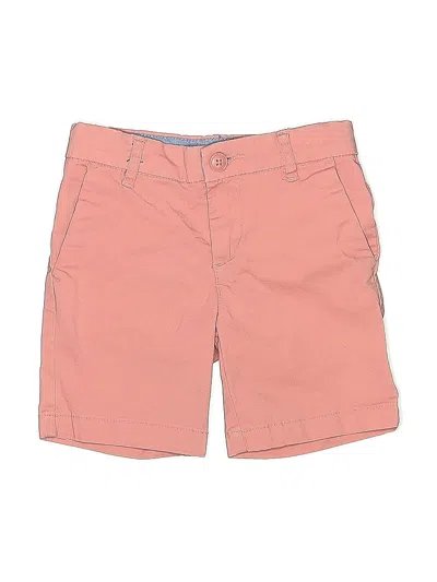 Pre-owned Oshkosh B'gosh Kids' Khaki Shorts In Pink