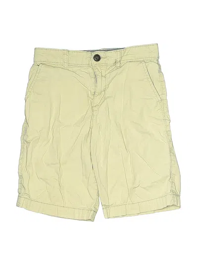 Pre-owned Oshkosh B'gosh Kids' Khaki Shorts In Yellow