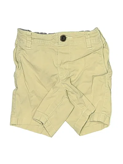 Pre-owned Oshkosh B'gosh Kids' Khaki Shorts In Yellow