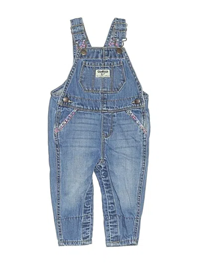 Pre-owned Oshkosh B'gosh Babies' Overalls In Blue
