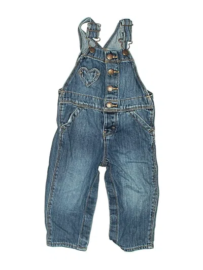Pre-owned Oshkosh B'gosh Babies' Overalls In Blue