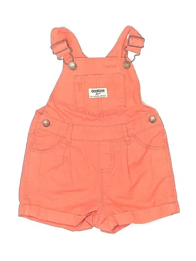 Pre-owned Oshkosh B'gosh Kids' Overalls In Orange